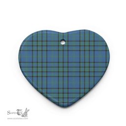Scottish Matheson Hunting Ancient Clan Tartan Ceramic Ornament - Combo set ScotsTee.Com