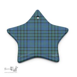 Scottish Matheson Hunting Ancient Clan Tartan Ceramic Ornament - Combo set ScotsTee.Com