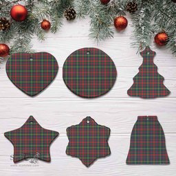 Scottish MacKintosh Hunting Modern Clan Tartan Ceramic Ornament - Combo set ScotsTee.Com
