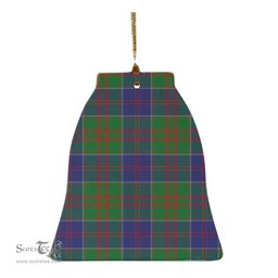 Scottish Stewart of Appin Hunting Modern Clan Tartan Ceramic Ornament - Combo set ScotsTee.Com