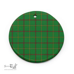 Scottish Tribe of Mar Clan Tartan Ceramic Ornament - Combo set ScotsTee.Com