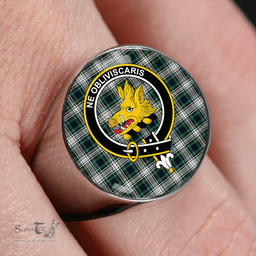 Scottish Campbell Dress Modern 2 Clan Tartan Ring - Crest Classic Scottish Plaid Tartan Plaid
