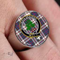 Scottish Cooper Dress #2 Modern Clan Tartan Ring - Crest Classic Scottish Plaid Tartan Plaid