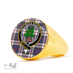 Scottish Cooper Dress #2 Modern Clan Tartan Ring - Crest Classic Scottish Plaid Tartan Plaid