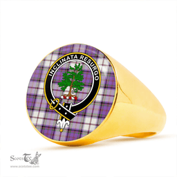 Scottish Cooper Dress Ancient Clan Tartan Ring - Crest Classic Scottish Plaid Tartan Plaid