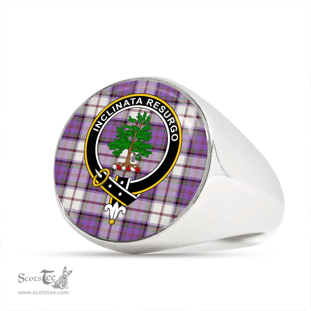 Scottish Cooper Dress Ancient Clan Tartan Ring - Crest Classic Scottish Plaid Tartan Plaid