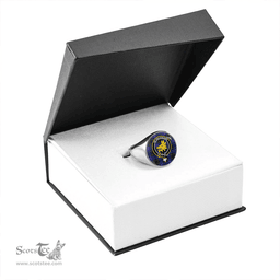 Scottish Campbell 42nd Dress Balhousie Modern 2 Clan Tartan Ring - Crest Classic Scottish Plaid Tartan Plaid