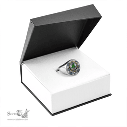 Scottish Cooper Dress #2 Ancient Clan Tartan Ring - Crest Classic Scottish Plaid Tartan Plaid