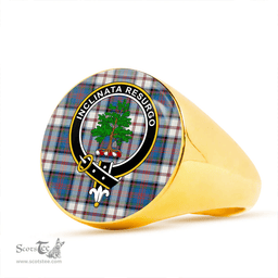 Scottish Cooper Dress #2 Ancient Clan Tartan Ring - Crest Classic Scottish Plaid Tartan Plaid