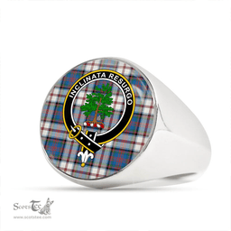 Scottish Cooper Dress #2 Ancient Clan Tartan Ring - Crest Classic Scottish Plaid Tartan Plaid