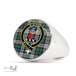 Scottish Colquhoun Dress (Cowans Dress) Ancient Clan Tartan Ring - Crest Classic Scottish Plaid Tartan Plaid
