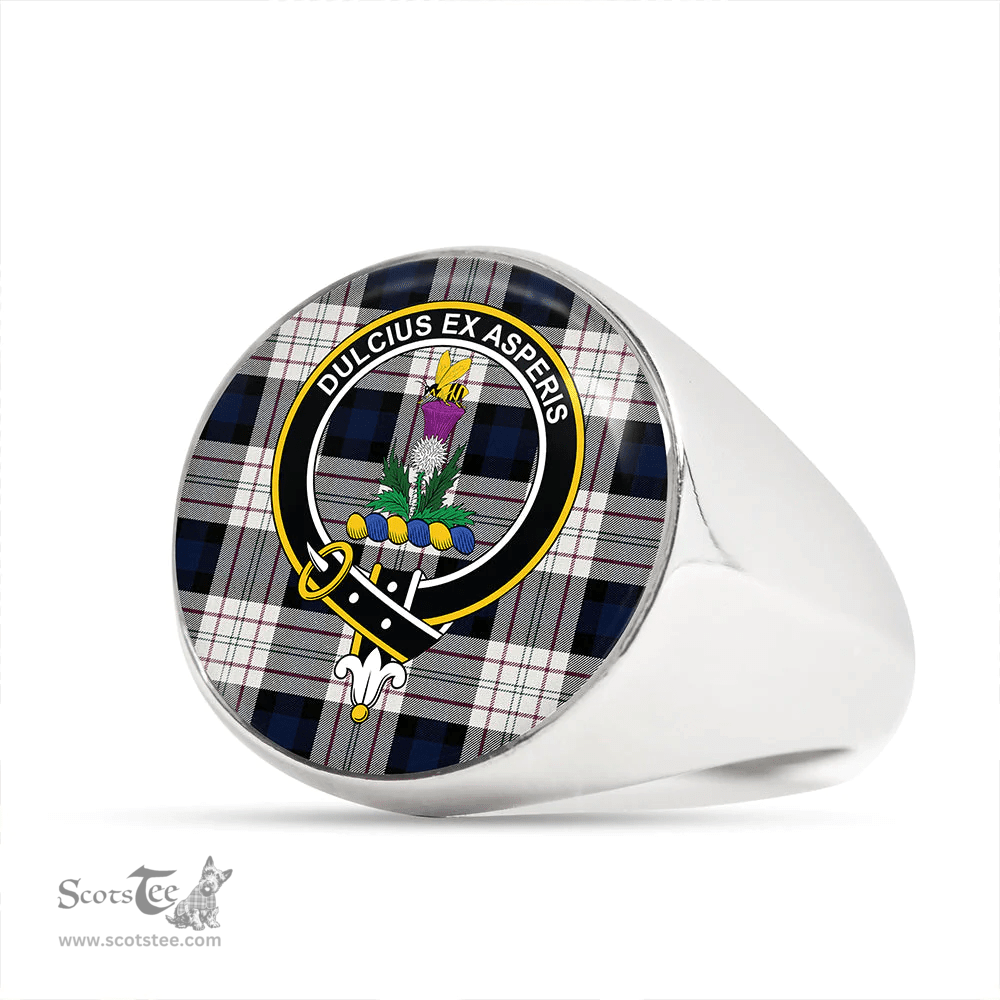 Scottish Ferguson Dress Clan Tartan Ring - Crest Classic Scottish Plaid Tartan Plaid
