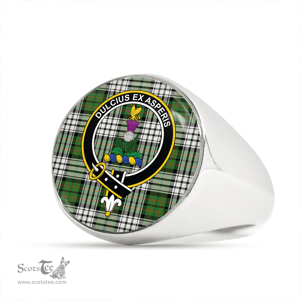 Scottish Ferguson Dress #2 Ancient Clan Tartan Ring - Crest Classic Scottish Plaid Tartan Plaid