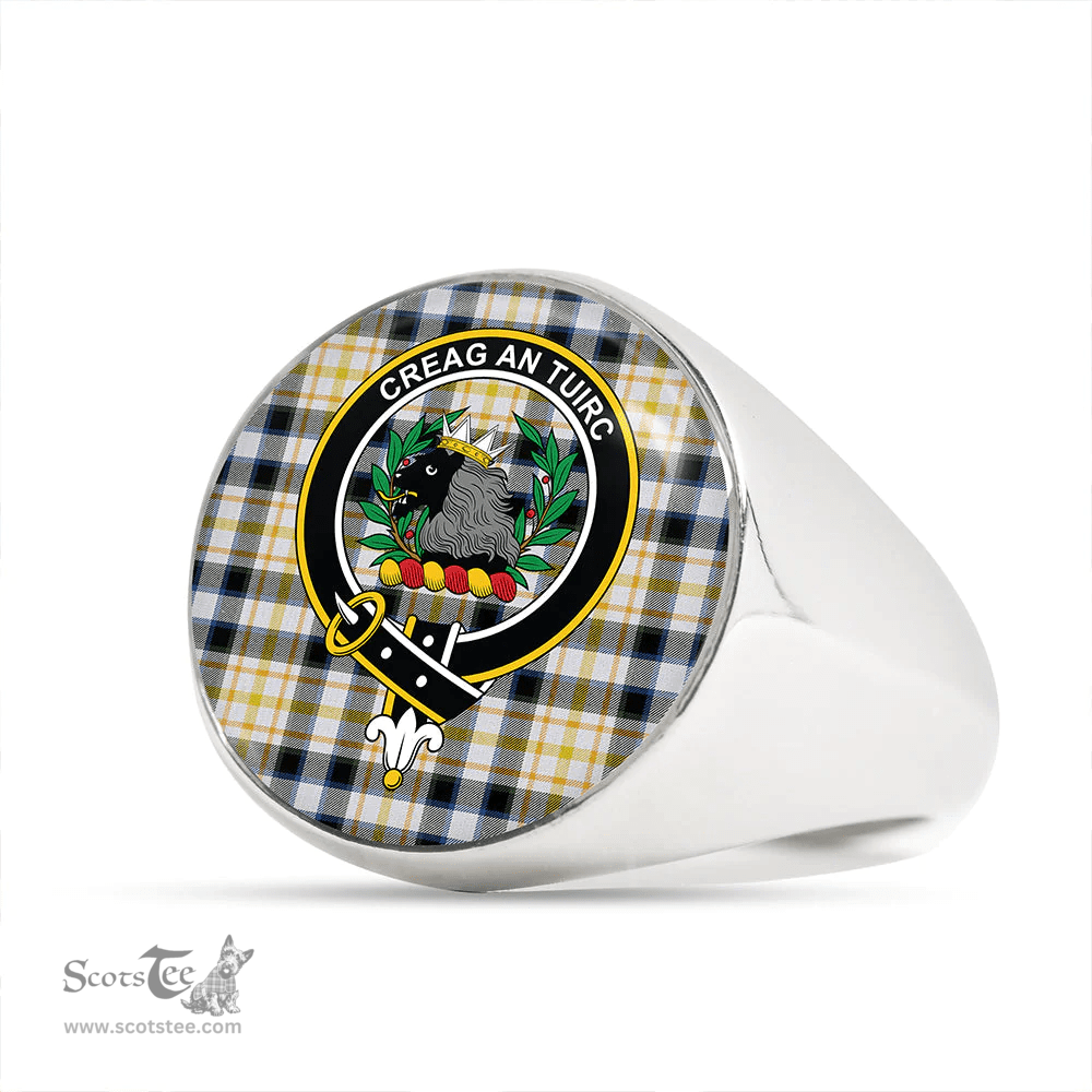 Scottish MacLaren Dress Modern Clan Tartan Ring - Crest Classic Scottish Plaid Tartan Plaid