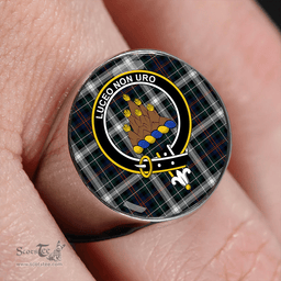 Scottish MacKenzie Dress #2 Modern Clan Tartan Ring - Crest Classic Scottish Plaid Tartan Plaid