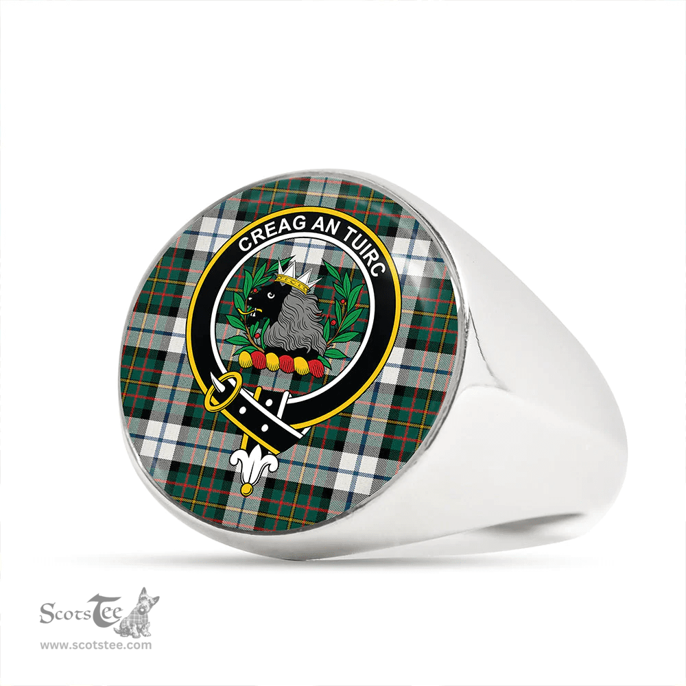 Scottish MacLaren Dress #2 Modern Clan Tartan Ring - Crest Classic Scottish Plaid Tartan Plaid