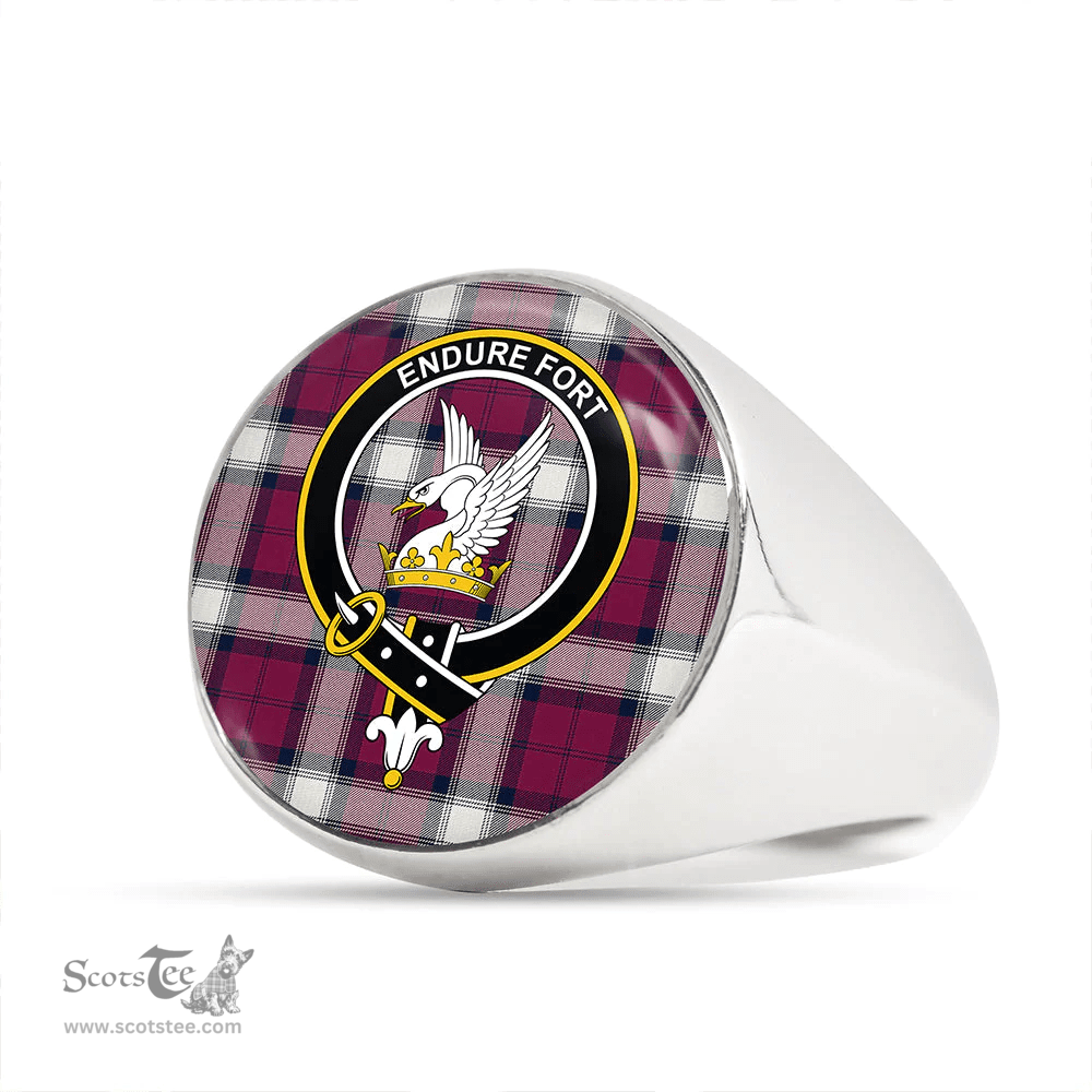 Scottish Lindsay Dress Dance Clan Tartan Ring - Crest Classic Scottish Plaid Tartan Plaid