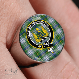 Scottish Johnstone Dress (Johnson Dress) Modern Clan Tartan Ring - Crest Classic Scottish Plaid Tartan Plaid