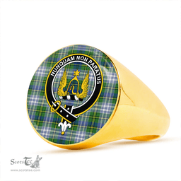 Scottish Johnstone Dress (Johnson Dress) Modern Clan Tartan Ring - Crest Classic Scottish Plaid Tartan Plaid