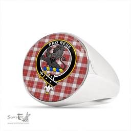 Scottish MacFie Dress (MacPhee Dress) Weathered Clan Tartan Ring - Crest Classic Scottish Plaid Tartan Plaid