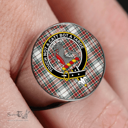 Scottish MacBean Dress (MacBain Dress) Modern Clan Tartan Ring - Crest Classic Scottish Plaid Tartan Plaid