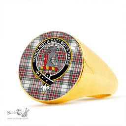 Scottish MacBean Dress (MacBain Dress) Modern Clan Tartan Ring - Crest Classic Scottish Plaid Tartan Plaid