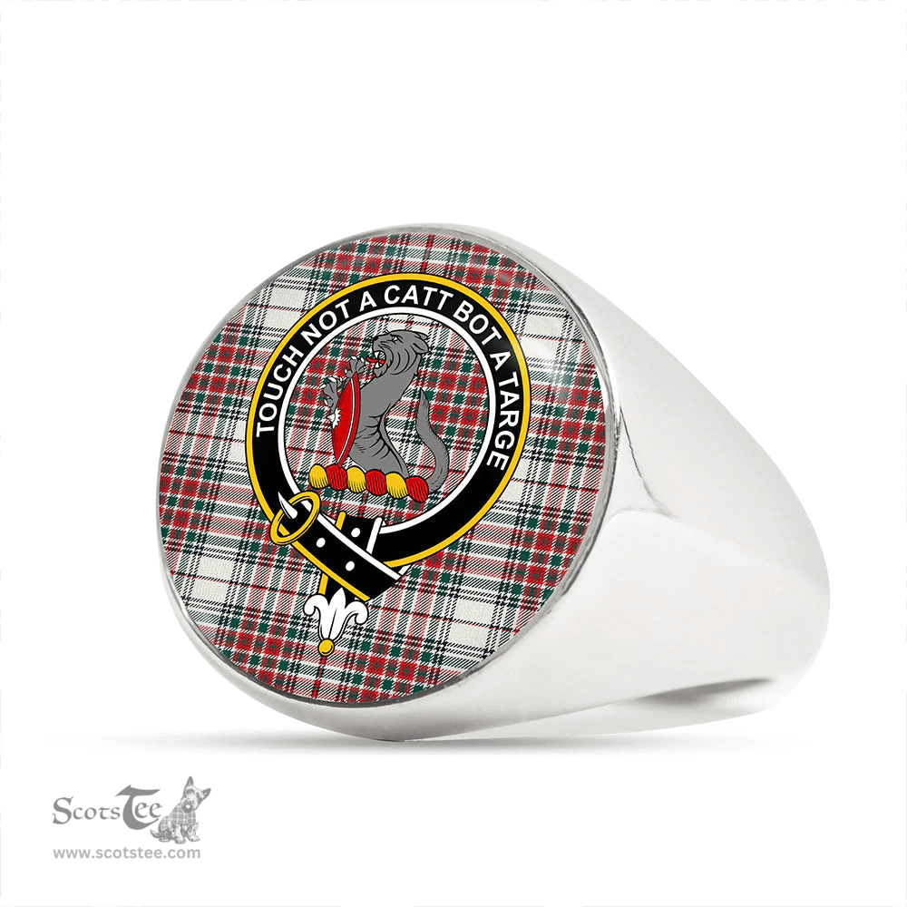 Scottish MacBean Dress (MacBain Dress) Modern Clan Tartan Ring - Crest Classic Scottish Plaid Tartan Plaid