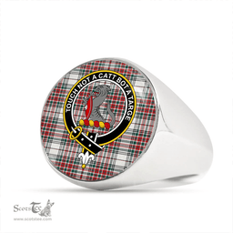 Scottish MacBean Dress (MacBain Dress) Modern Clan Tartan Ring - Crest Classic Scottish Plaid Tartan Plaid