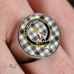 Scottish Henderson Dress #3 (MacKendrick Dress #3) Weathered Clan Tartan Ring - Crest Classic Scottish Plaid Tartan Plaid