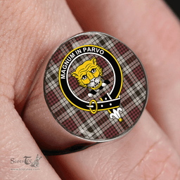Scottish Little Dress Weathered Clan Tartan Ring - Crest Classic Scottish Plaid Tartan Plaid