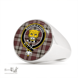 Scottish Little Dress Weathered Clan Tartan Ring - Crest Classic Scottish Plaid Tartan Plaid
