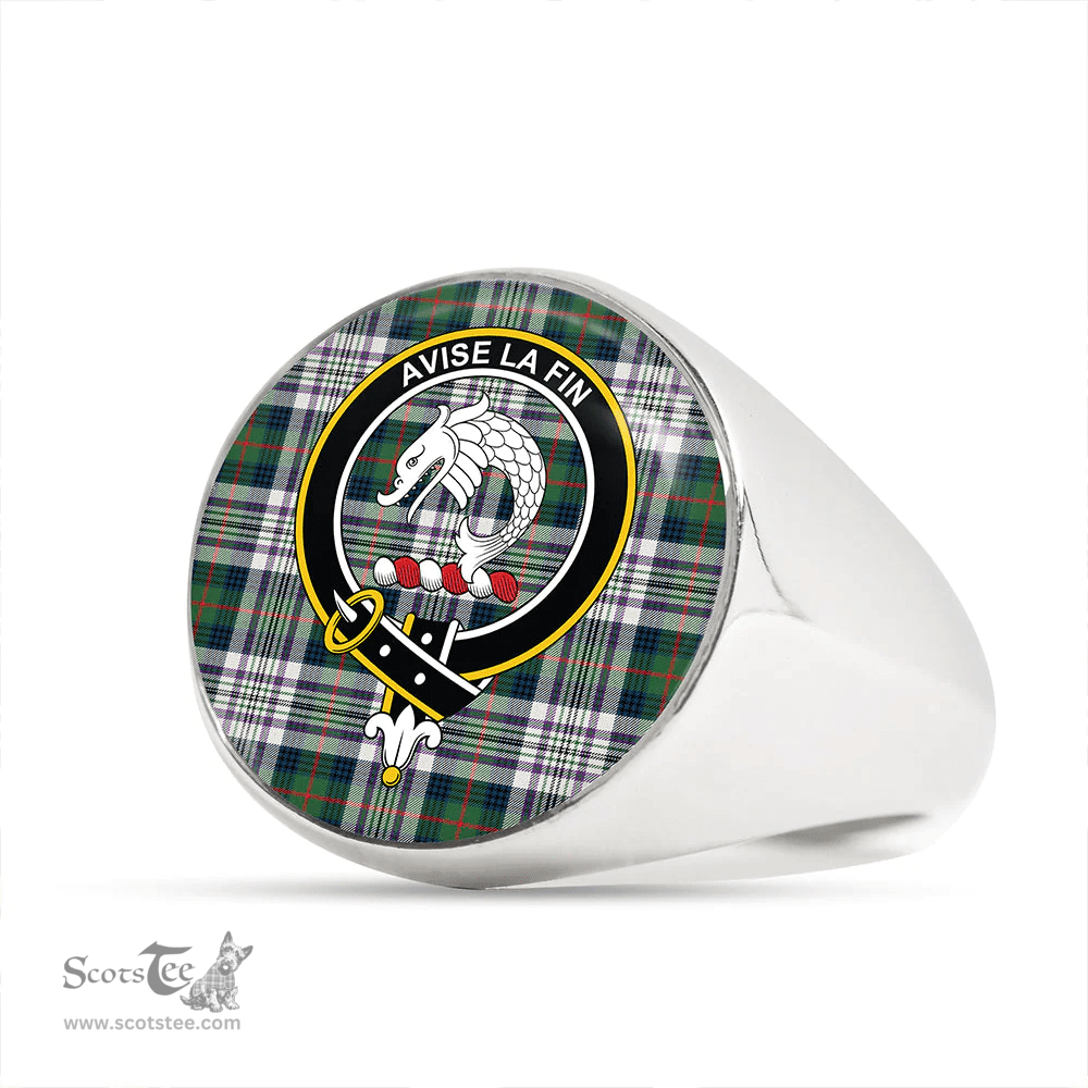 Scottish Kennedy Dress Modern Clan Tartan Ring - Crest Classic Scottish Plaid Tartan Plaid