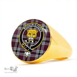 Scottish Little Dress Modern Clan Tartan Ring - Crest Classic Scottish Plaid Tartan Plaid
