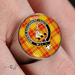 Scottish MacMillan Dress Modern Clan Tartan Ring - Crest Classic Scottish Plaid Tartan Plaid