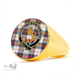 Scottish MacKintosh Dress #2 Modern Clan Tartan Ring - Crest Classic Scottish Plaid Tartan Plaid