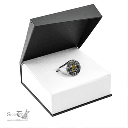 Scottish MacKenzie Dress #2 Ancient Clan Tartan Ring - Crest Classic Scottish Plaid Tartan Plaid