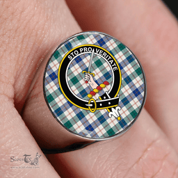 Scottish Guthrie Dress Modern Clan Tartan Ring - Crest Classic Scottish Plaid Tartan Plaid