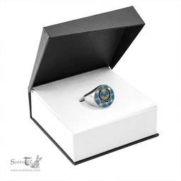 Scottish Maver Dress Ancient Clan Tartan Ring - Crest Classic Scottish Plaid Tartan Plaid