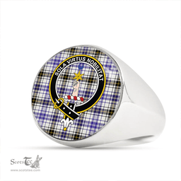 Scottish Henderson Dress Modern Clan Tartan Ring - Crest Classic Scottish Plaid Tartan Plaid