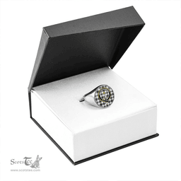 Scottish Henderson Dress #3 (MacKendrick Dress #3) Modern Clan Tartan Ring - Crest Classic Scottish Plaid Tartan Plaid