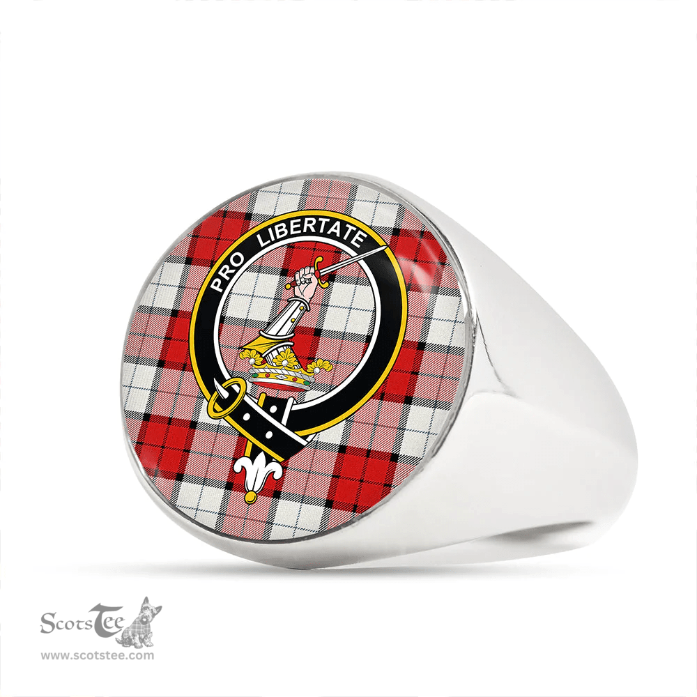 Scottish Wallace Dress (Wallas Dress) Clan Tartan Ring - Crest Classic Scottish Plaid Tartan Plaid