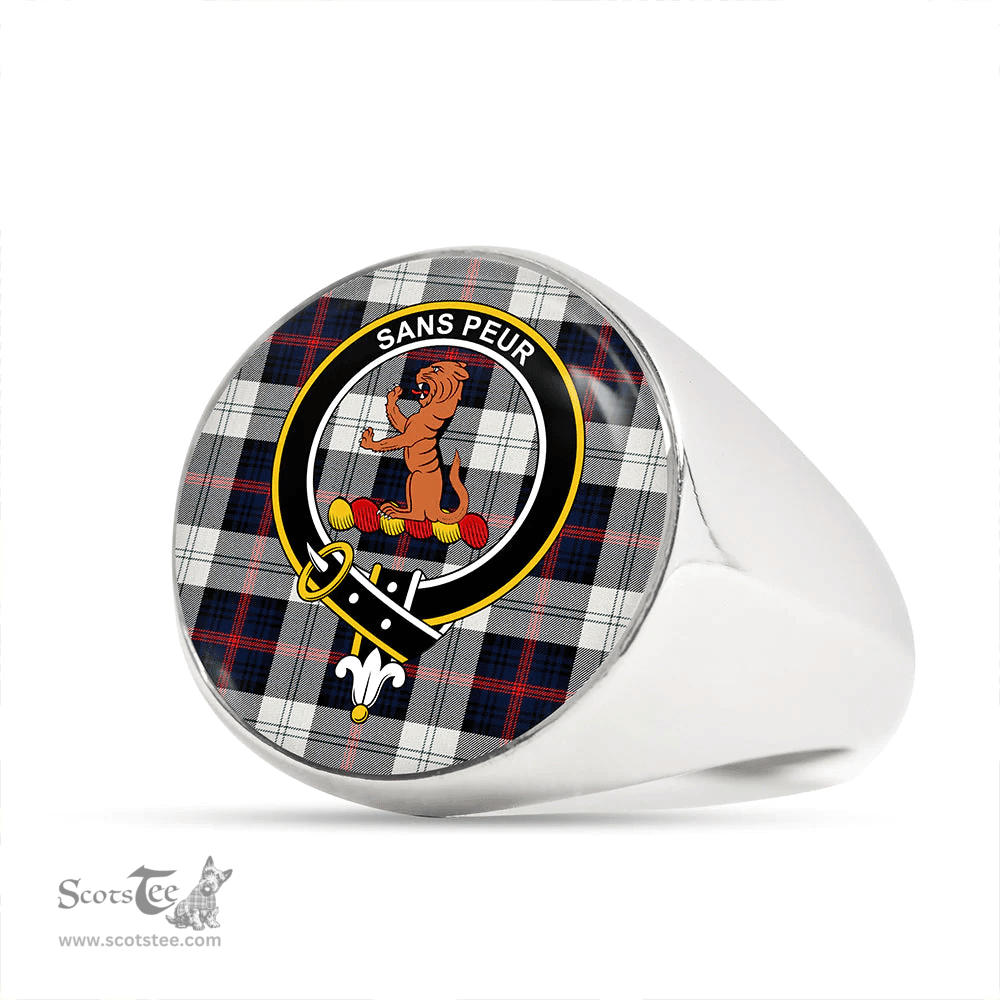 Scottish Sutherland Dress #2 Modern Clan Tartan Ring - Crest Classic Scottish Plaid Tartan Plaid