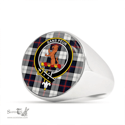 Scottish Sutherland Dress #2 Modern Clan Tartan Ring - Crest Classic Scottish Plaid Tartan Plaid