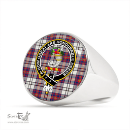 Scottish Walker Dress Modern Clan Tartan Ring - Crest Classic Scottish Plaid Tartan Plaid