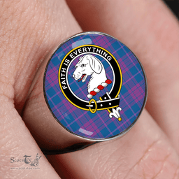 Scottish Robinson Dress #2 (Robins Dress #2) Ancient Clan Tartan Ring - Crest Classic Scottish Plaid Tartan Plaid
