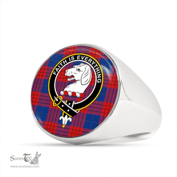 Scottish Robinson Dress (Robins Dress) Modern Clan Tartan Ring - Crest Classic Scottish Plaid Tartan Plaid