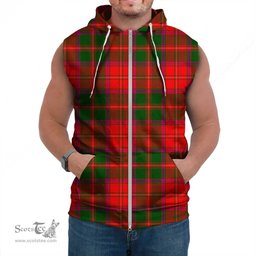 Scottish Crief District Tartan Sleeveless Hoodie A7 Scottish Plaid Tartan Plaid