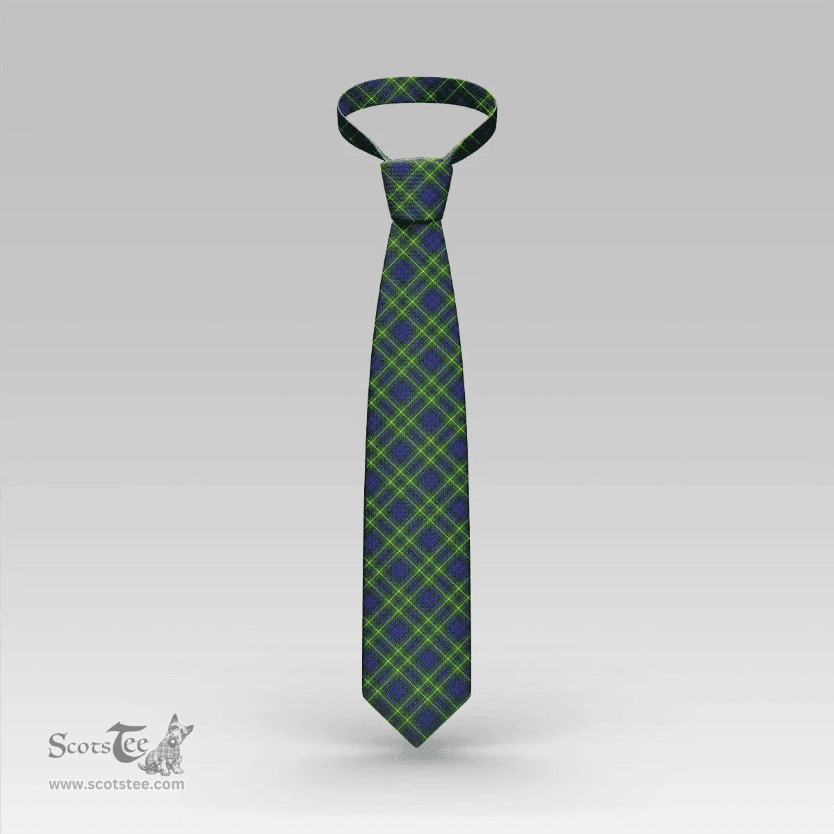 Scottish Campbell of Breadalbane Modern Clan Tartan Tie - Classic Scottish Plaid Tartan Plaid