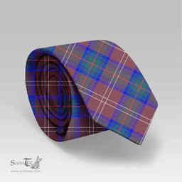 Scottish Chisholm Hunting Modern Clan Tartan Tie - Classic Scottish Plaid Tartan Plaid