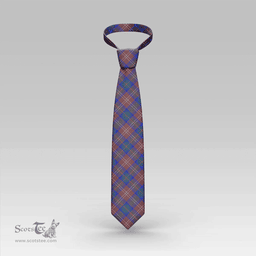 Scottish Chisholm Hunting Modern Clan Tartan Tie - Classic Scottish Plaid Tartan Plaid